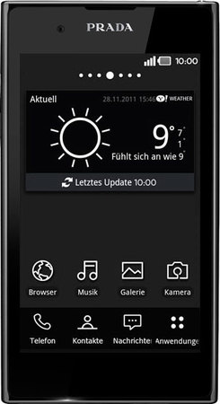 Смартфон LG P940 Prada 3 Black - Череповец
